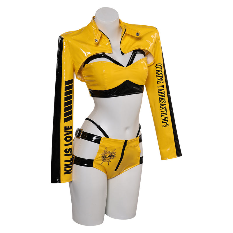 Lingerie for Women Costume sexy Kill Bill Cosplay Costume Outfits Halloween Carnival Suit