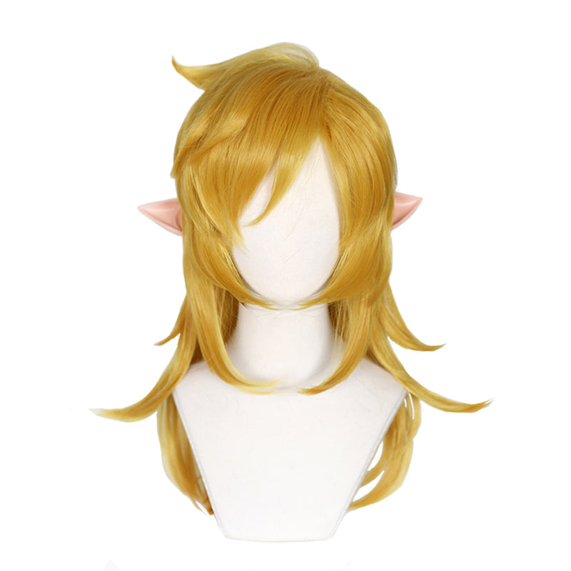 Link Cosplay Wig Heat Resistant Synthetic Hair Carnival Halloween Party Props