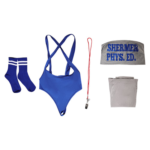 Lisa Weird Science Exercise Costumes Cosplay Costume Outfits Halloween Carnival Suit