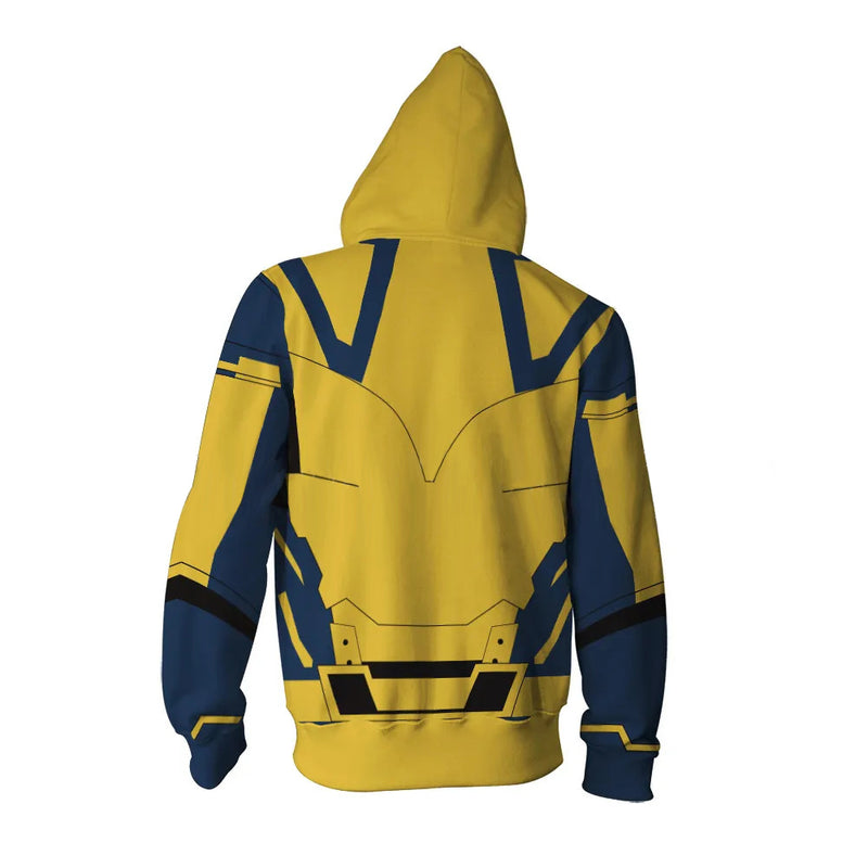 Cosplay Hoodie 3D Printed Hooded Sweatshirt Men Women Casual Streetwear Pullover James Howlett / Logan