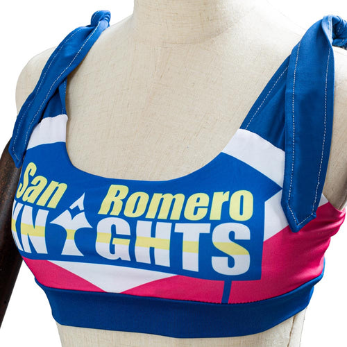 Lollipop Chainsaw Costume Juliet Starling Cosplay Costume  Outfits Halloween Carnival Suit