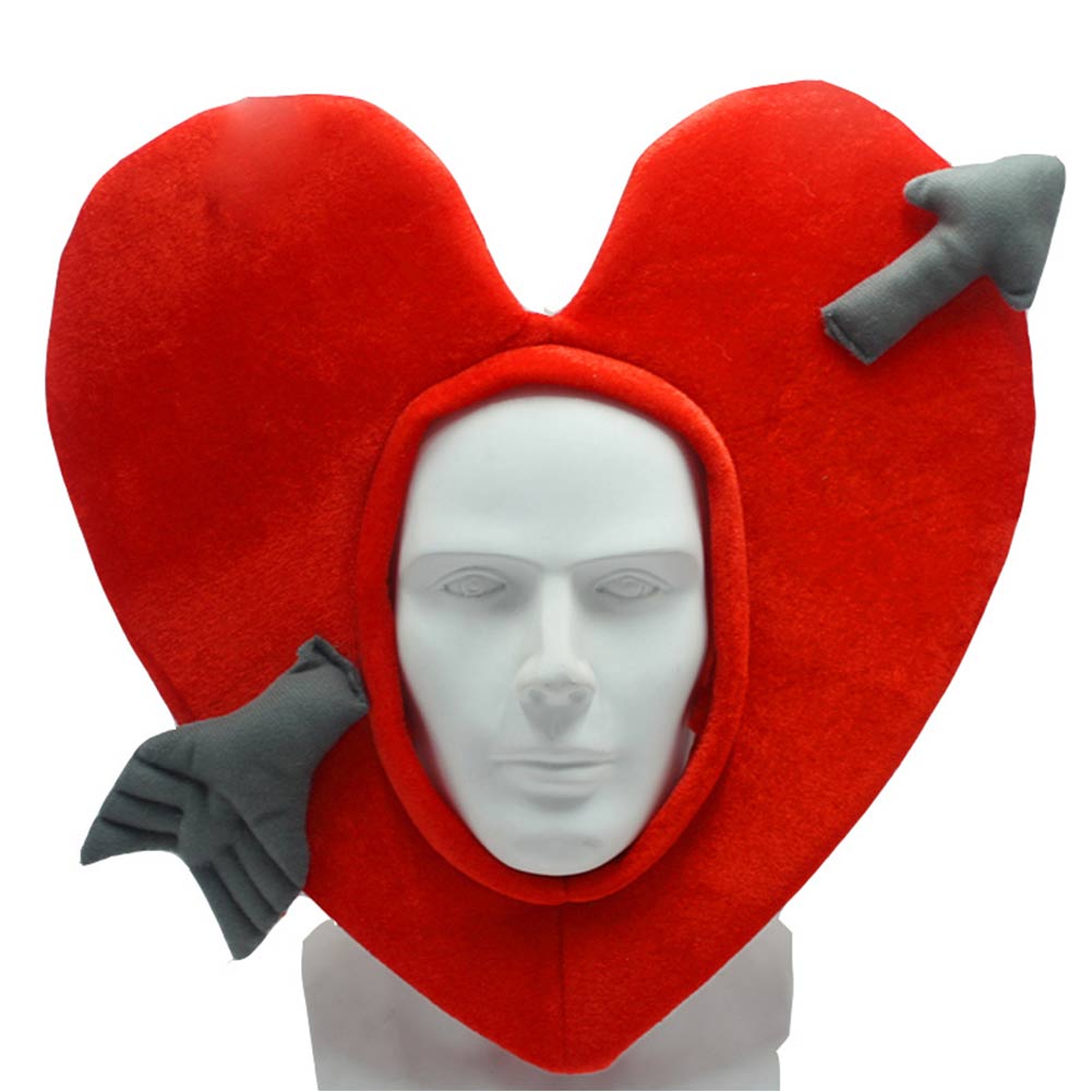 Cupid Love Heart Cosplay Hat Cap Costume Accessories Outfits Halloween ...