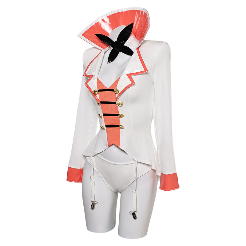 Lucifer Hazbin Hotel Cosplay Costume Outfits Halloween Carnival Suit Lingerie for Women