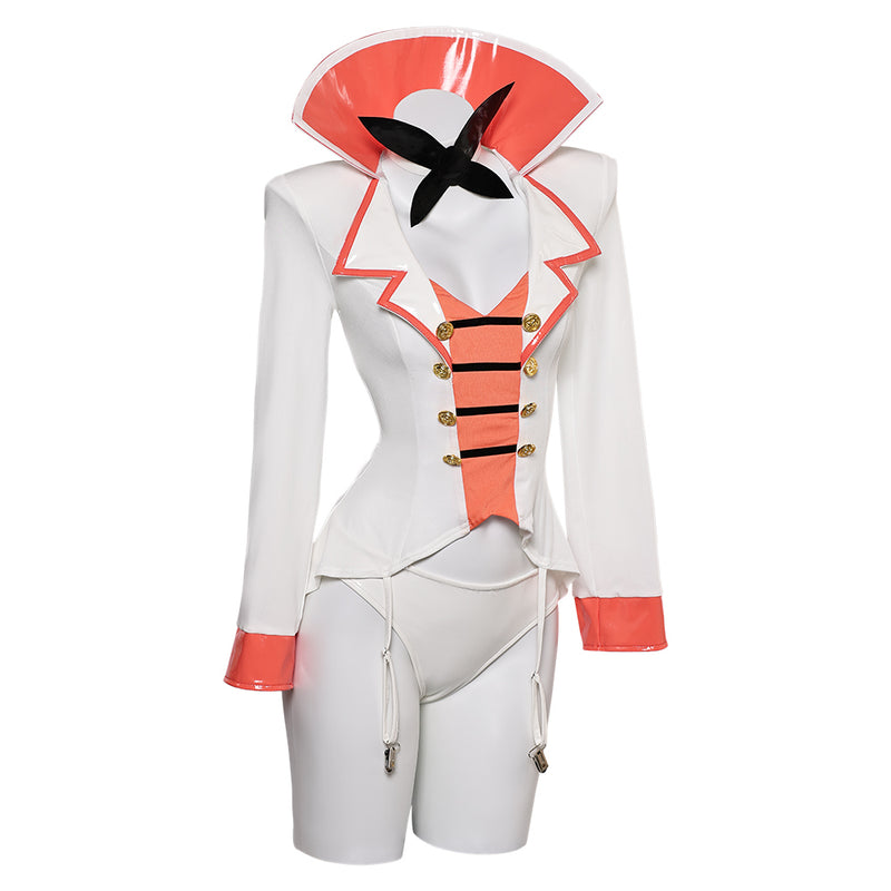 Lucifer Hazbin Hotel Cosplay Costume Outfits Halloween Carnival Suit Lingerie for Women