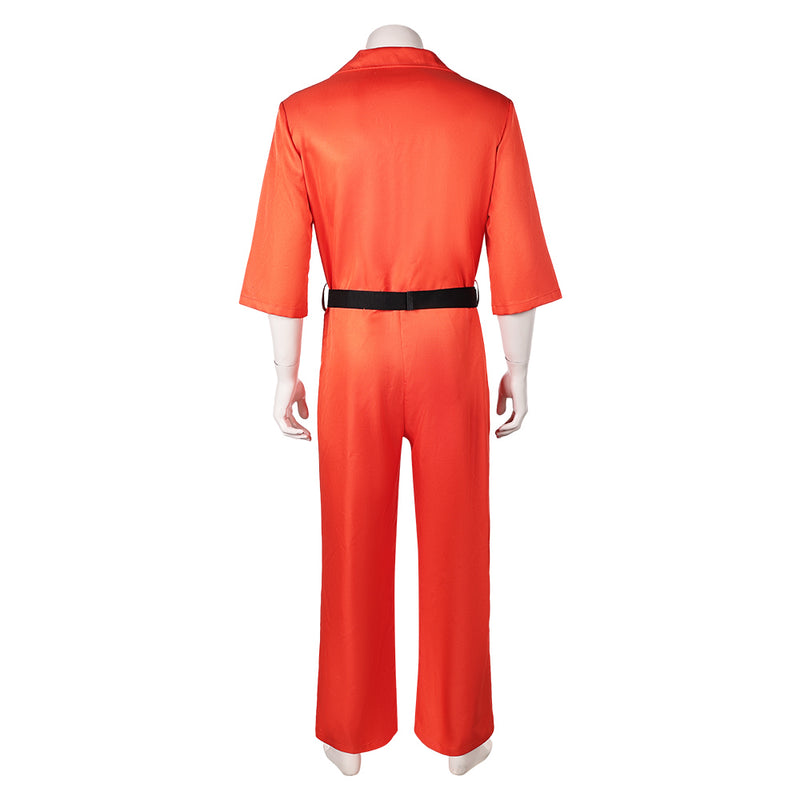 Luigi Mangio Prison uniform Prison uniform Cosplay Costume Outfits Halloween Carnival Suit Luigi Mangio