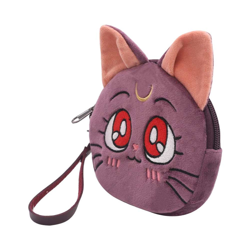 Luna Cosplay Print Coin Purse Purse Bag Key Wallet Storage Bag Pouch Gifts