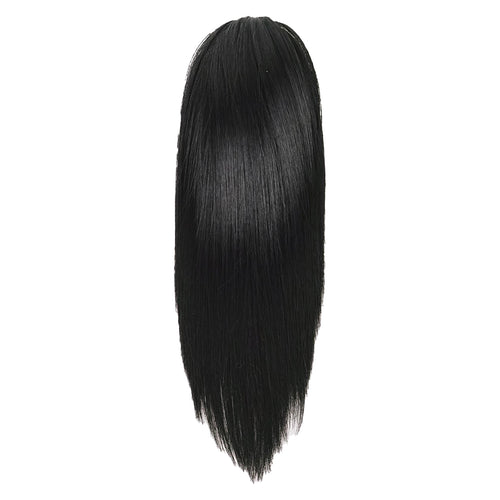 Lydia Beetle Juice Cosplay Wig Heat Resistant Synthetic Hair Carnival Halloween Party Props