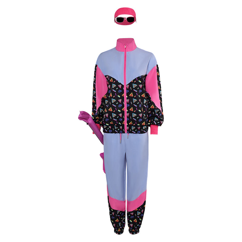 man Cosplay Costume Outfits Halloween Carnival Suit 80s woman