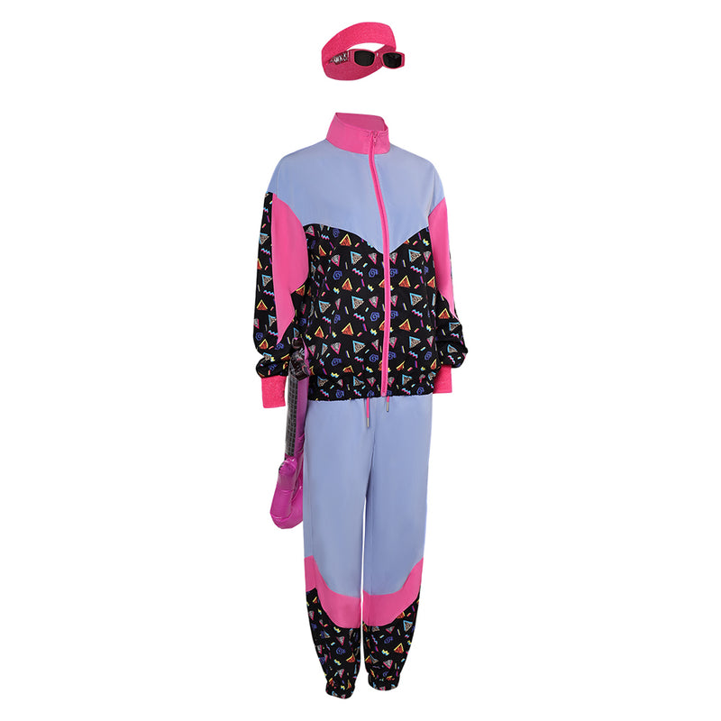 man Cosplay Costume Outfits Halloween Carnival Suit 80s woman