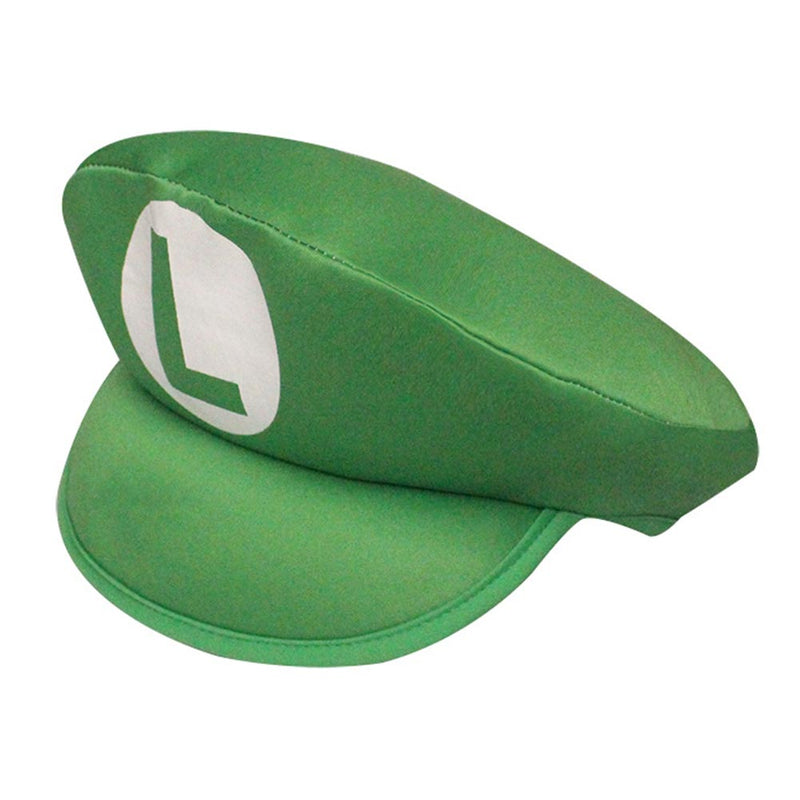 Mario Cosplay Hat Cap Outfits Halloween Carnival Party Costume Accessories