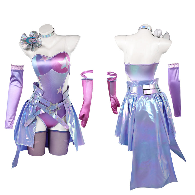 Marvel Rivals Luna snow Cosplay Costume For Adult Man Female Halloween Costume