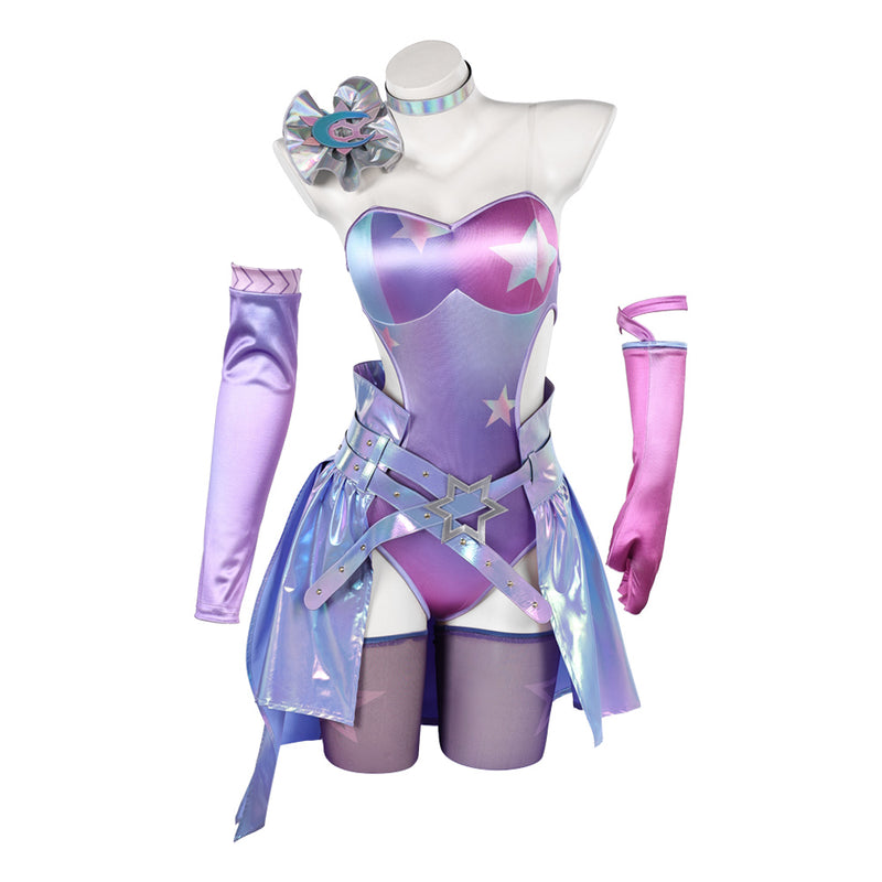 Marvel Rivals Luna snow Cosplay Costume For Adult Man Female Halloween Costume