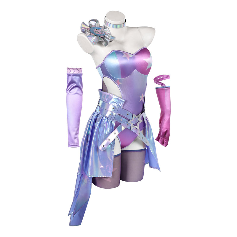 Marvel Rivals Luna snow Cosplay Costume For Adult Man Female Halloween Costume