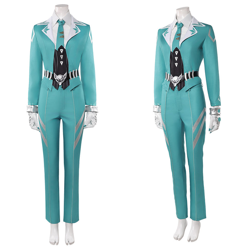 Marvel Rivals White Fox Cosplay Costume For Adult Man Female Halloween Costume