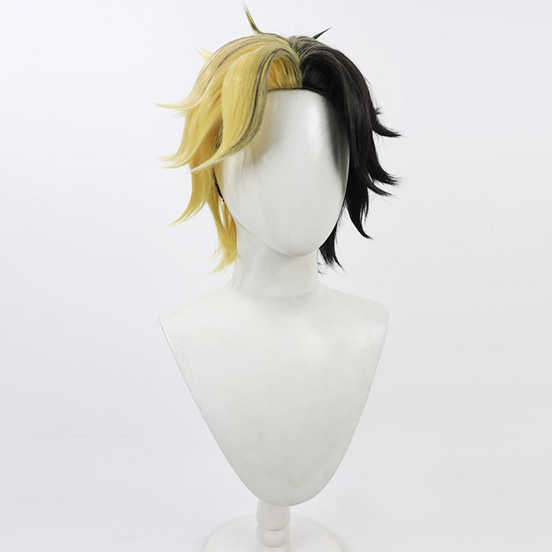 ﻿ Mashle: Magic and Muscles- Rayne Ames Cosplay Wig Heat Resistant Synthetic Hair Carnival Halloween Party Props