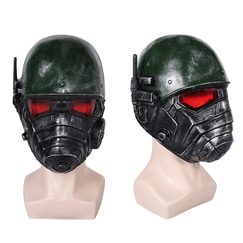 mask fallout Mask Cosplay Latex Masks Helmet Masquerade Halloween Party Costume Props