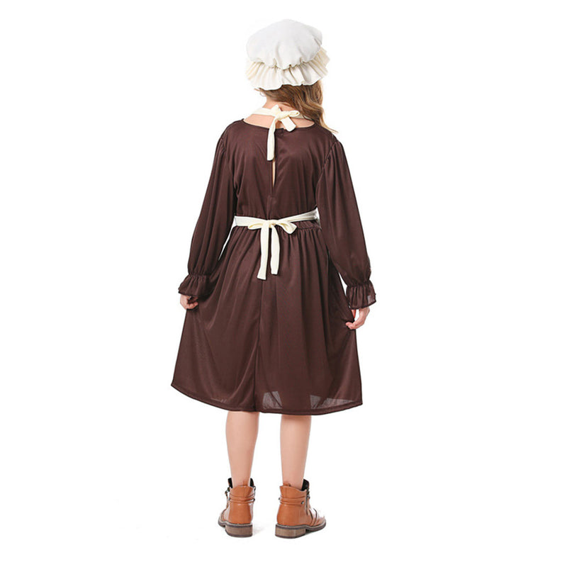 Medieval  European colonial old lady Cosplay Costume Outfits Halloween Carnival Suit