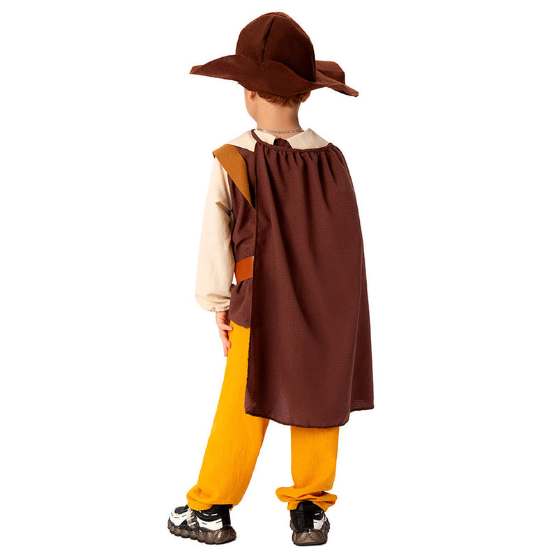 SeeCosplay Medieval Costume Children Cosplay Costume Outfits Halloween Carnival Suit