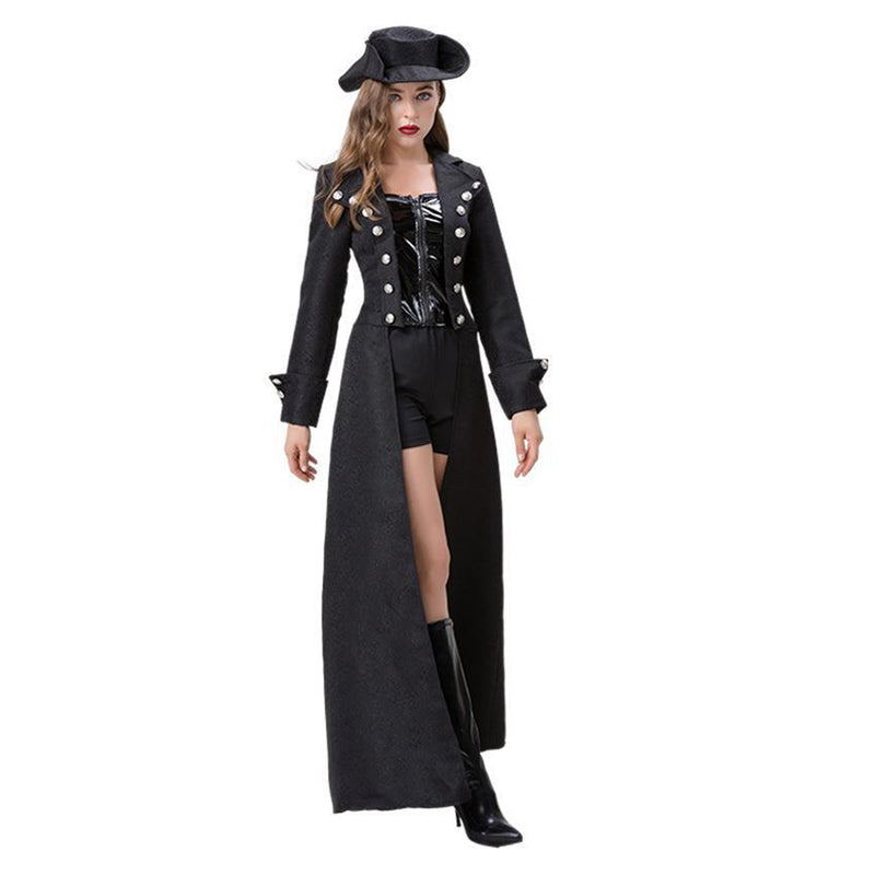 Medieval Steampunk Cosplay Costume Outfits Halloween Carnival Suit