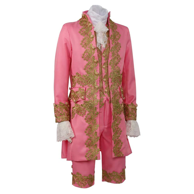 Men Retro Victorian Palace Prince Cosplay Costume Outfit Halloween Disguise Performance Clothes