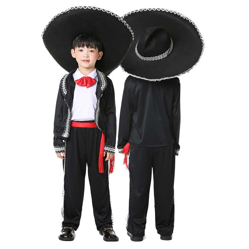 Mexican ethnic Cosplay Costume Outfits Halloween Carnival Suit