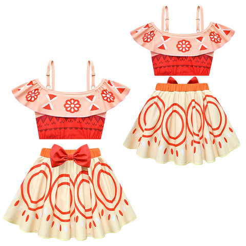 Moana Cosplay Costume Outfits Halloween Carnival Suit