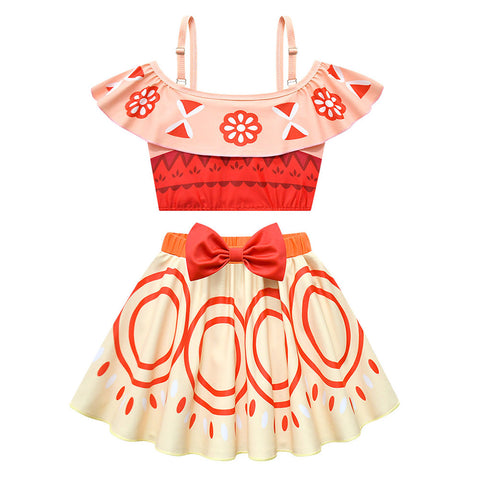 Moana Cosplay Costume Outfits Halloween Carnival Suit