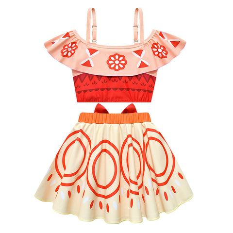 Moana Cosplay Costume Outfits Halloween Carnival Suit