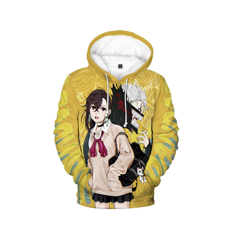 Momo Ayase Cosplay Hoodie 3D Printed Hooded Casual  Sweatshirt Men Women Casual Streetwear Pullover Dandadan