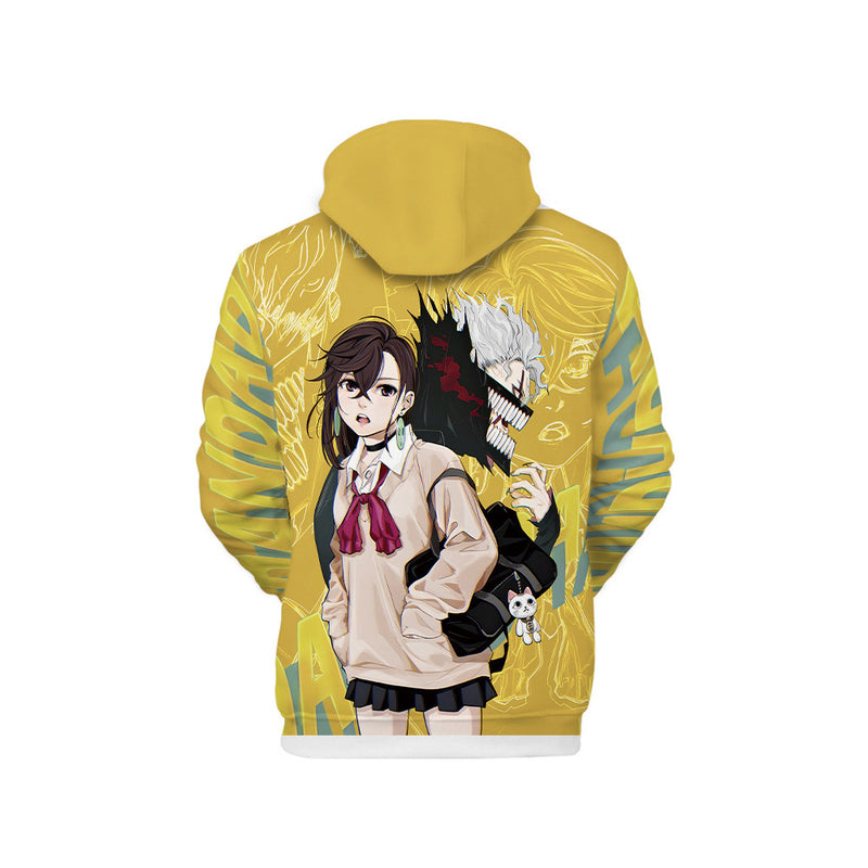 Momo Ayase Cosplay Hoodie 3D Printed Hooded Casual  Sweatshirt Men Women Casual Streetwear Pullover Dandadan