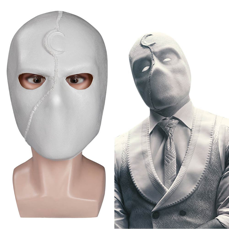 Moon Knight Marc Specto Mask Cosplay Latex Masks Helmet Masquerade Halloween Party Costume Props