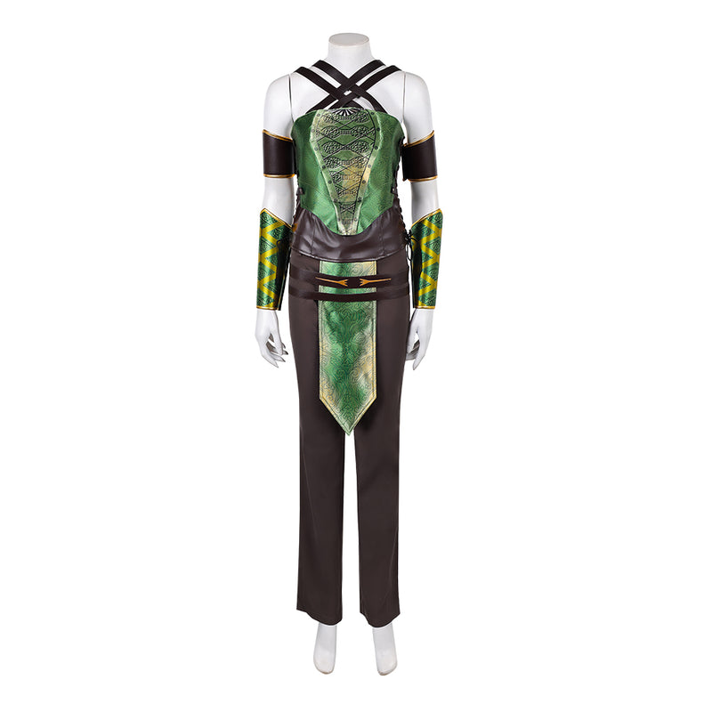 Mortal Kombat jade Cosplay Costume For Adult Man Female Halloween Costume