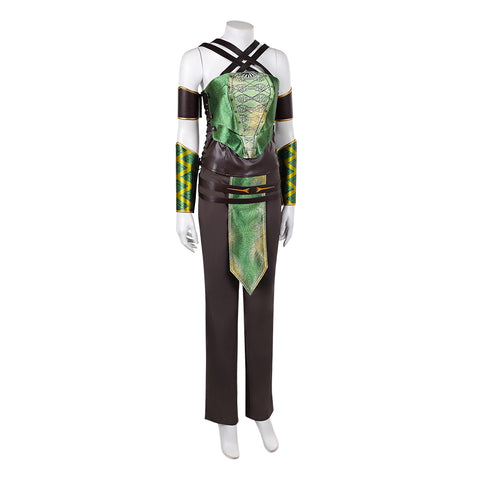 Mortal Kombat jade Cosplay Costume For Adult Man Female Halloween Costume