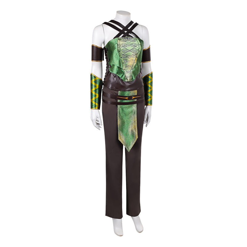 Mortal Kombat jade Cosplay Costume For Adult Man Female Halloween Costume