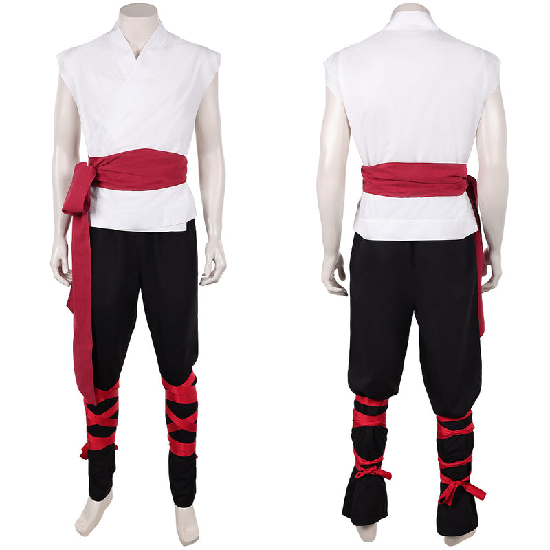 Mortal Kombat Liu Kang Cosplay Costume For Adult Man Female Halloween Costume