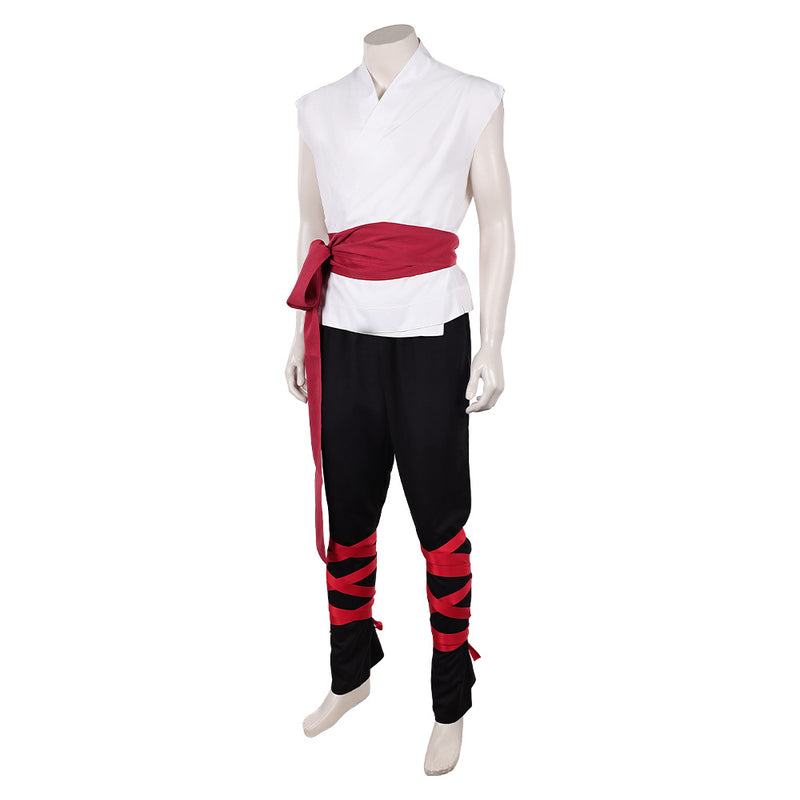 Mortal Kombat Liu Kang Cosplay Costume For Adult Man Female Halloween Costume