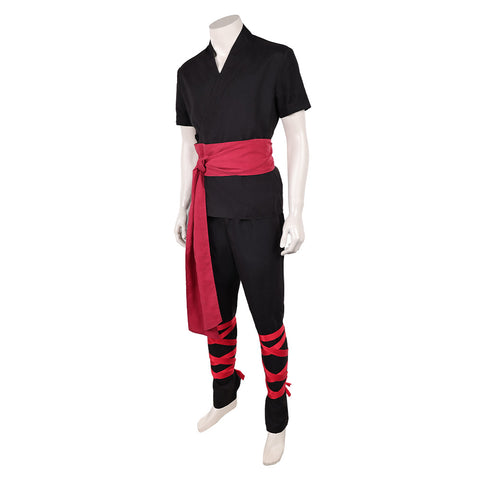 Mortal Kombat Liu Kang Cosplay Costume For Adult Man Female Halloween Costume