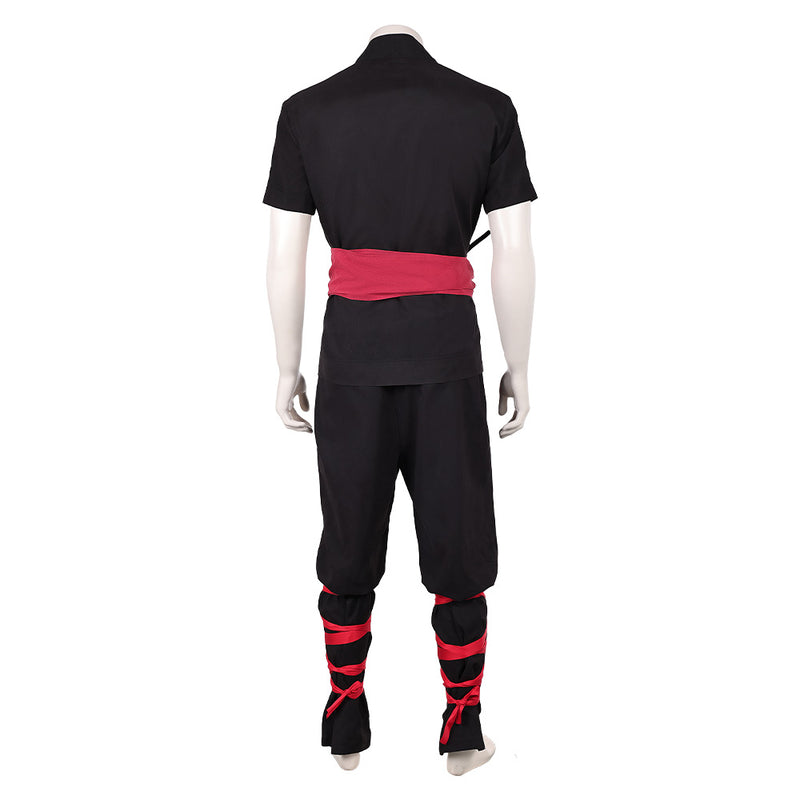 Mortal Kombat Liu Kang Cosplay Costume For Adult Man Female Halloween Costume