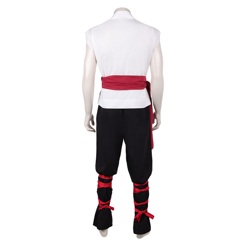 Mortal Kombat Liu Kang Cosplay Costume For Adult Man Female Halloween Costume