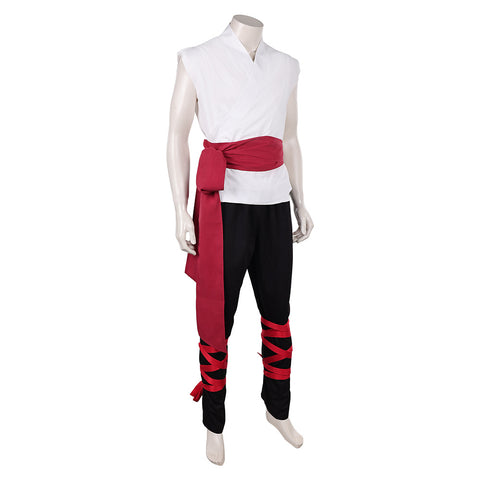 Mortal Kombat Liu Kang Cosplay Costume For Adult Man Female Halloween Costume