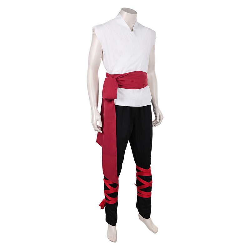 Mortal Kombat Liu Kang Cosplay Costume For Adult Man Female Halloween Costume