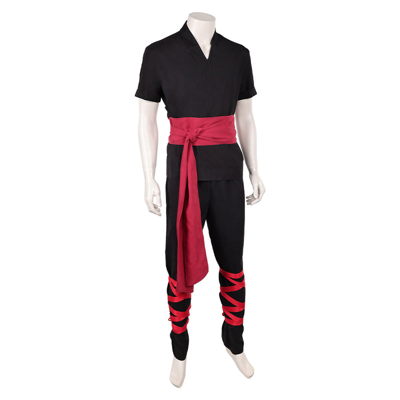 Mortal Kombat Liu Kang Cosplay Costume For Adult Man Female Halloween Costume