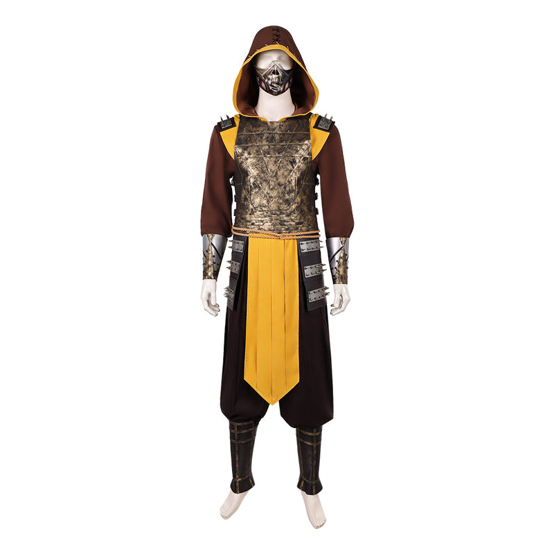 Mortal Kombat Scorpion Cosplay Costume For Adult Man Female Halloween Costume