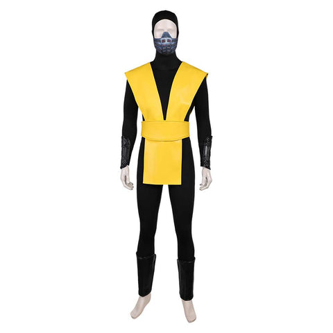 Mortal Kombat Scorpion Cosplay Costume For Adult Man Female Halloween Costume