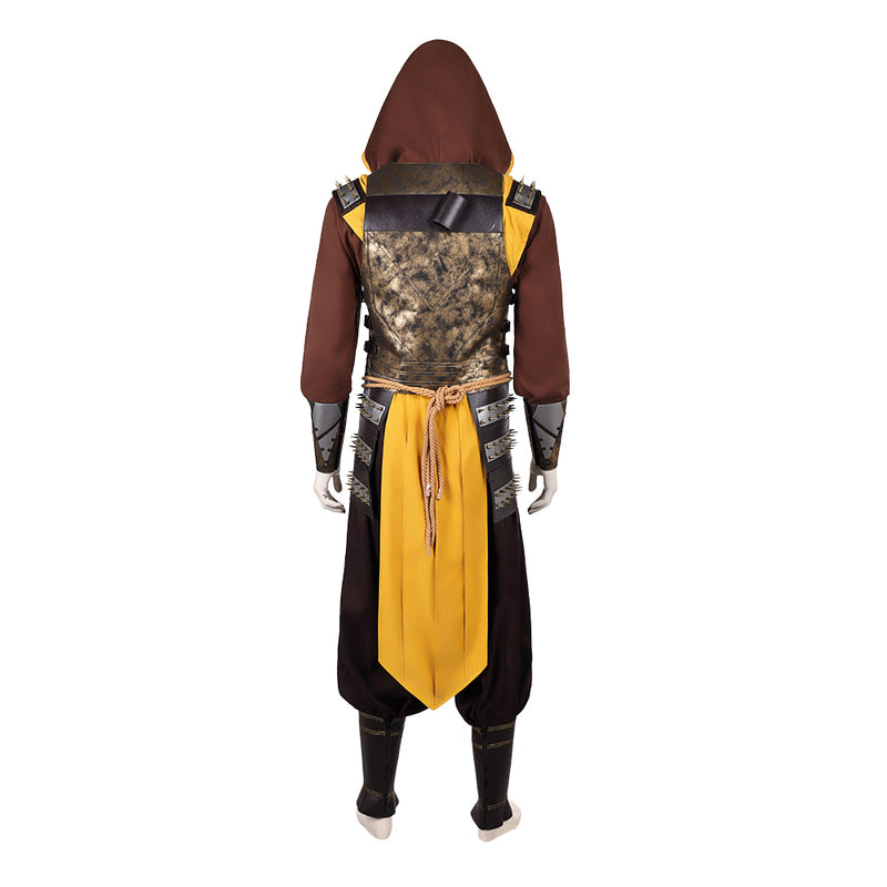 Mortal Kombat Scorpion Cosplay Costume For Adult Man Female Halloween Costume