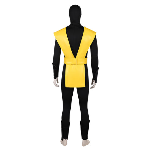 Mortal Kombat Scorpion Cosplay Costume For Adult Man Female Halloween Costume