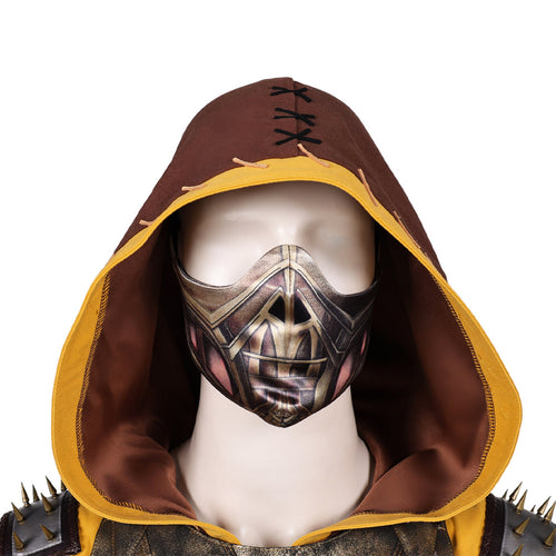 Mortal Kombat Scorpion Cosplay Costume For Adult Man Female Halloween Costume