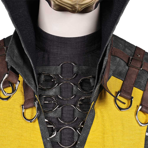 Mortal Kombat Scorpion Cosplay Costume For Adult Man Female Halloween Costume