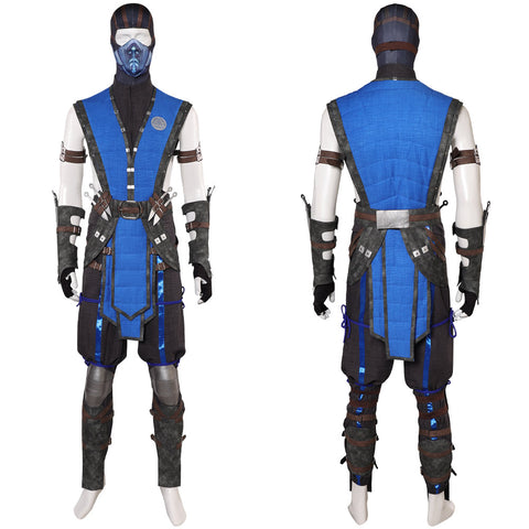 Mortal Kombat Sub-Zero Cosplay Costume For Adult Man Female Halloween Costume