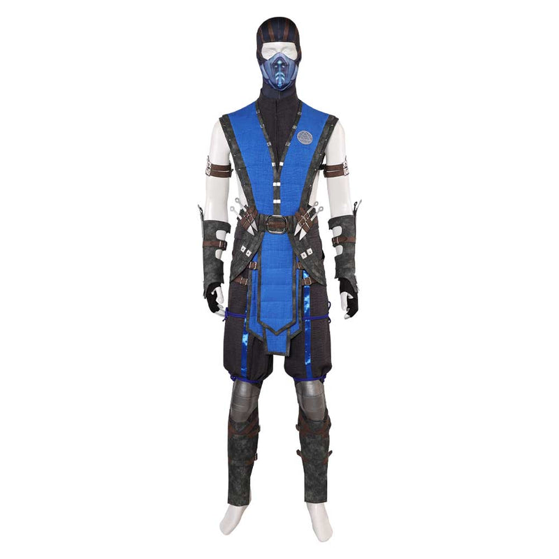 Mortal Kombat Sub-Zero Cosplay Costume For Adult Man Female Halloween Costume